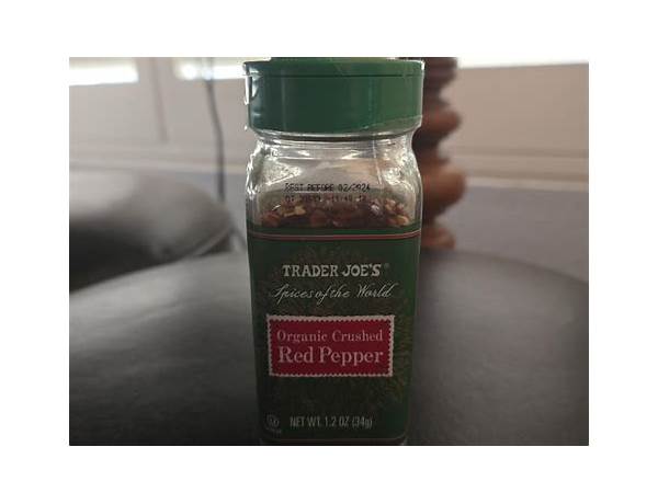 Organic crushed red pepper food facts