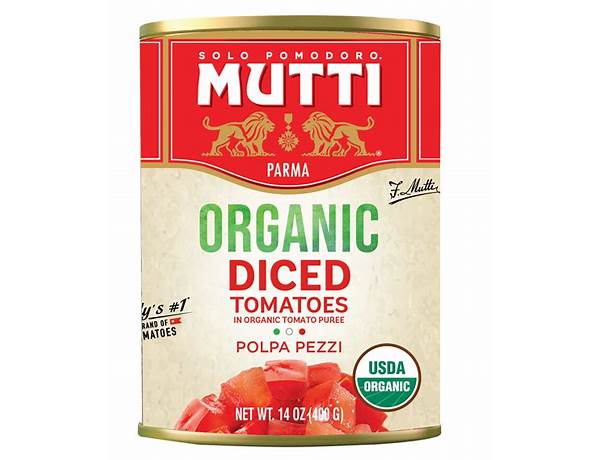 Organic diced tomatoes ingredients