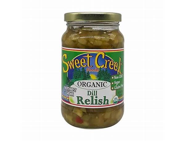 Organic dill relish food facts