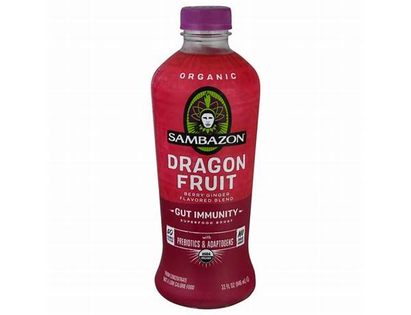 Organic dragon fruit ingredients