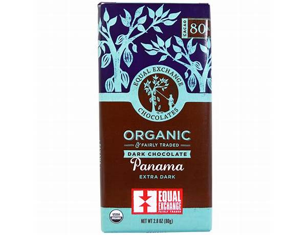 Organic extra dark chocolate, espresso ingredients