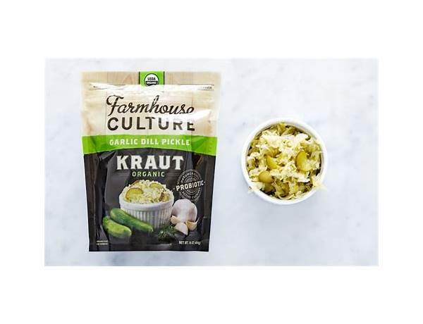 Organic garlic kraut ingredients