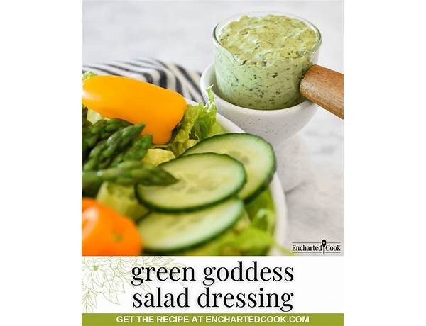 Organic green goddess dressing food facts