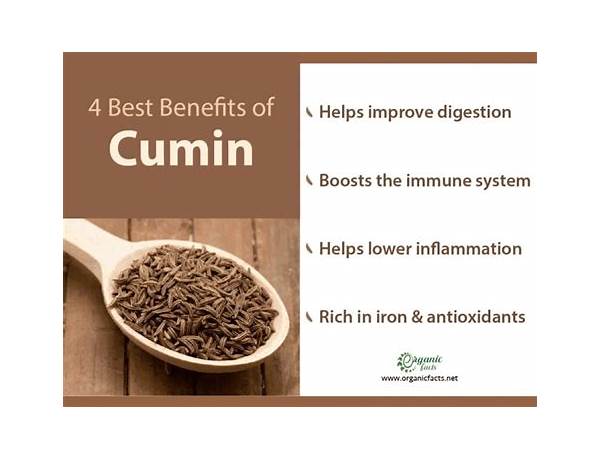 Organic ground cumin food facts