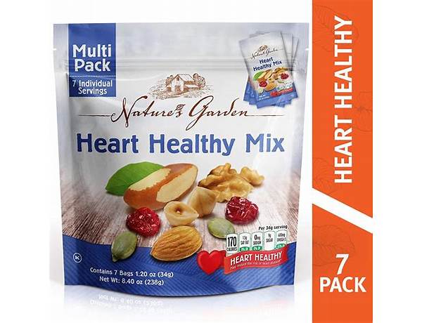 Organic heart healthy mix food facts