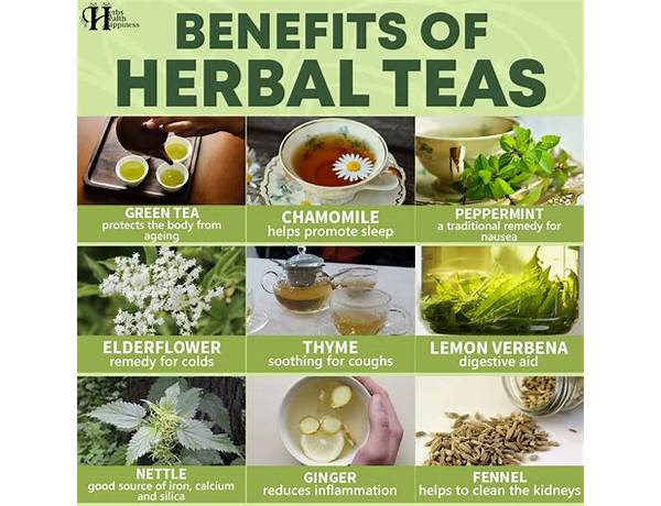 Organic herbal tea ingredients