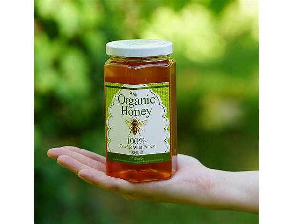 Organic honey & raw turmeric food facts