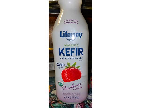 Organic kefir cultured whole milk food facts