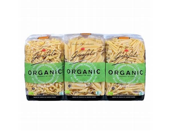 Organic macaroni garofalo ingredients