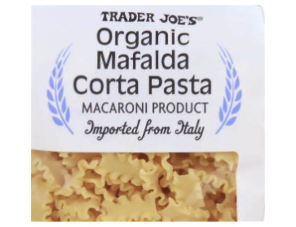 Organic mafalda corta pasta food facts