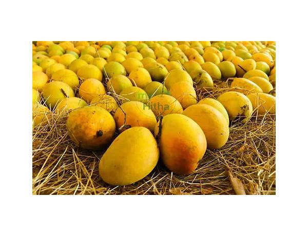 Organic mangoes ingredients