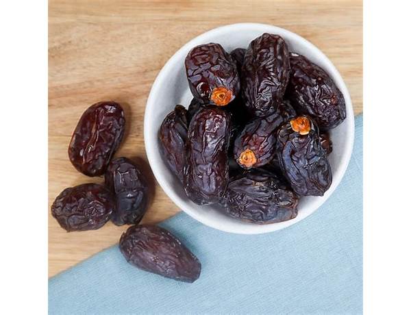 Organic medjool dates ingredients