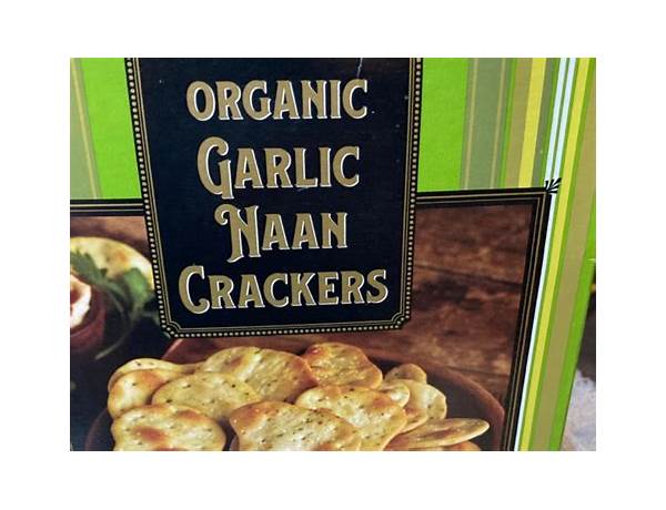 Organic naan crackers food facts