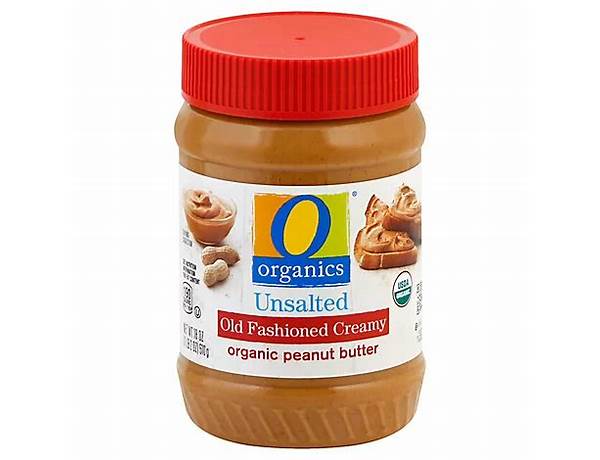 Organic old fashioned peanut butter food facts