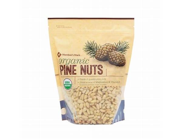 Organic pine nuts food facts