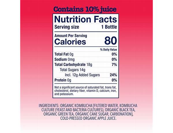 Organic pink lady nutrition facts