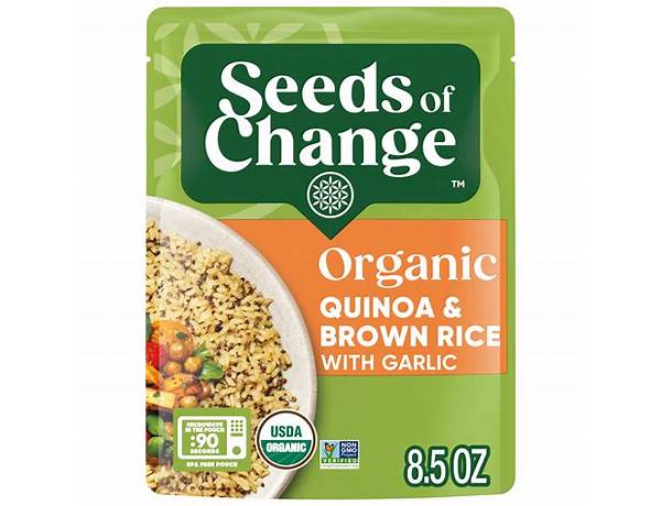 Organic quinoa and brown rice food facts