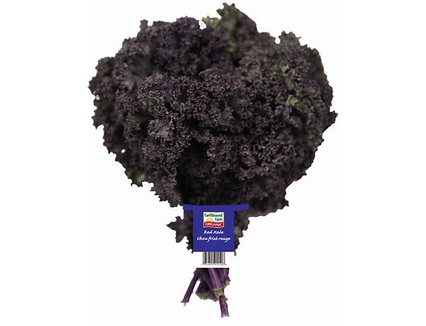Organic red kale food facts