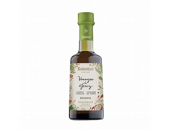 Organic reserve sherry vinegar ingredients