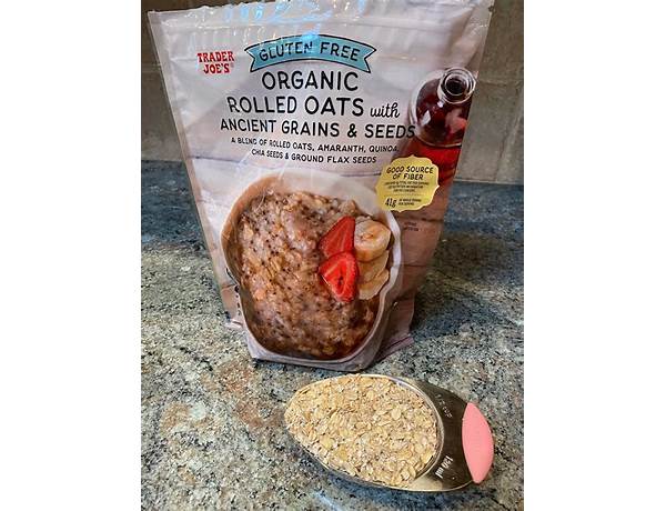 Organic rolled oats w ancient grains food facts