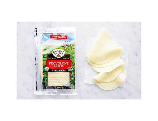 Organic sliced provolone cheese ingredients