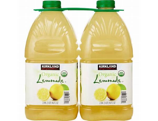 Organic sriracha honey lemonade ingredients