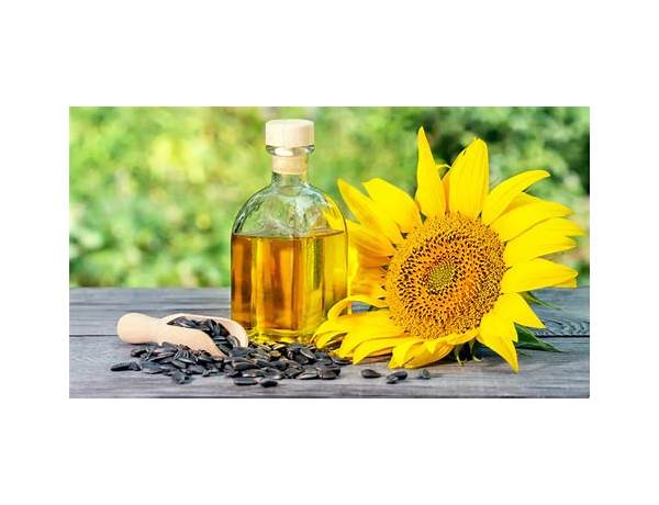 Organic sunflower oil ingredients