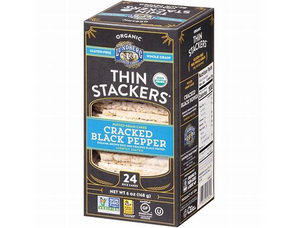 Organic thin stackers food facts