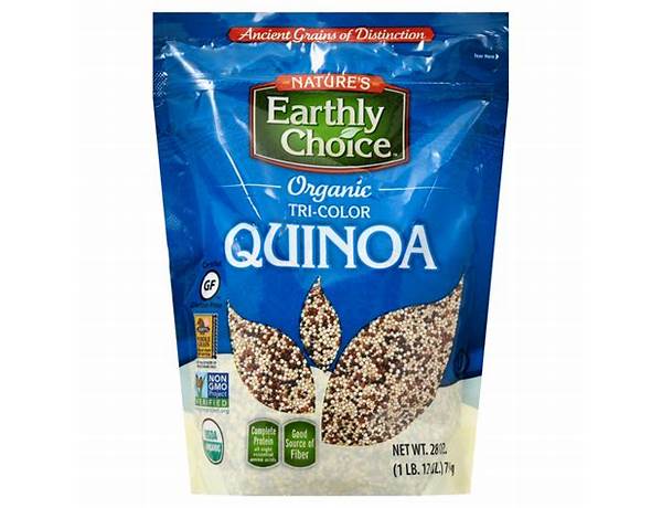 Organic tricolor quinoa ingredients