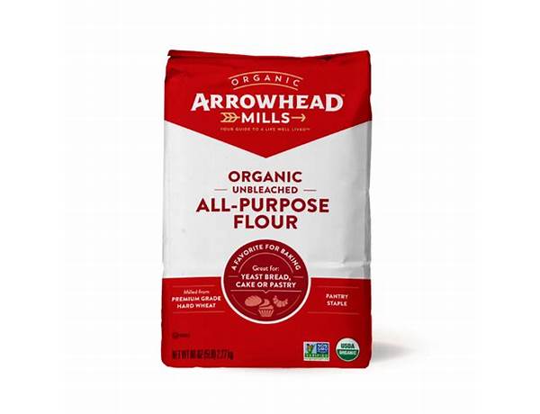 Organic unbleached all-purpose flour food facts