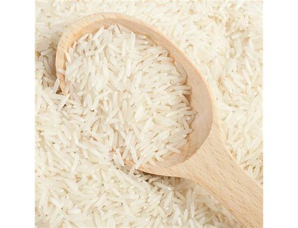 Organic white long grain gourmet rice food facts