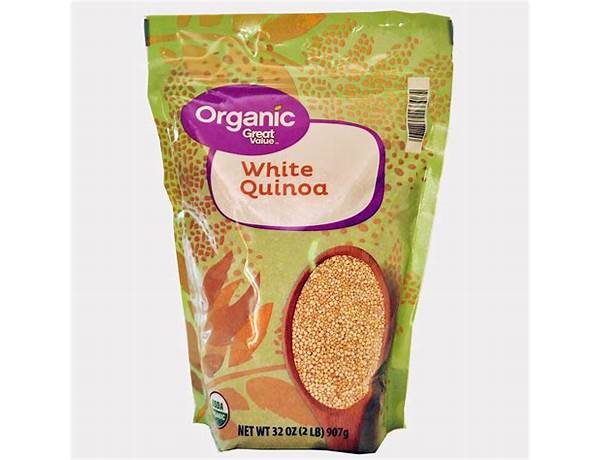 Organic white quinoa food facts