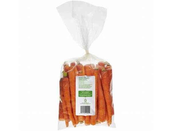 Organic whole carrots ingredients
