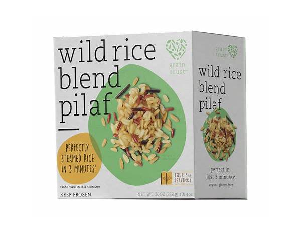 Organic wild rice blend food facts