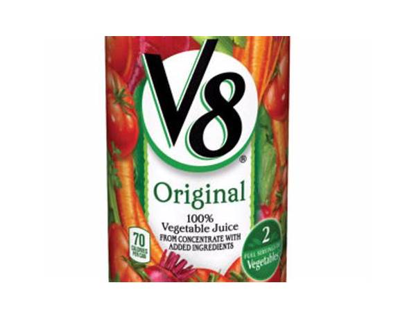 Original 100% vegetable juice food facts
