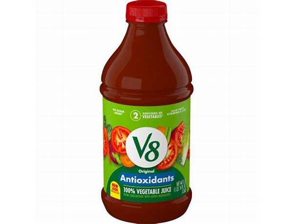 Original 100% vegetable juice ingredients