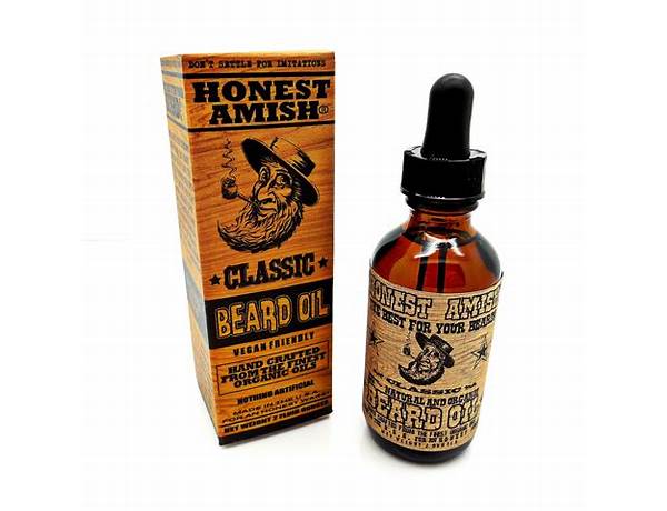 Original beard oil food facts