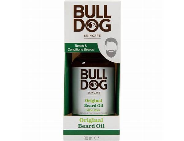 Original beard oil nutrition facts