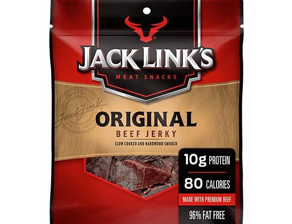 Original beef jerky food facts