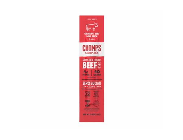 Original beef mini sticks food facts