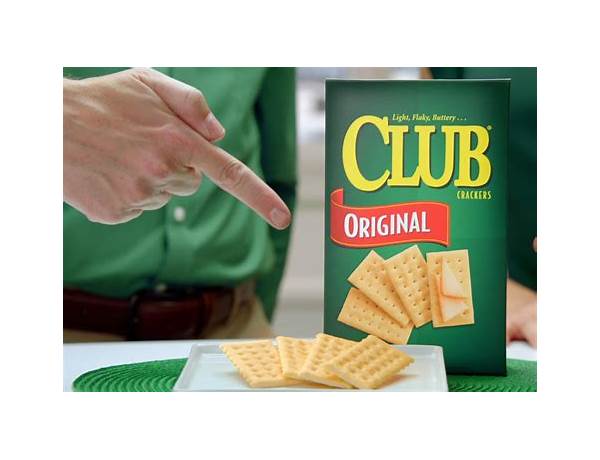 Original club crackers four food facts