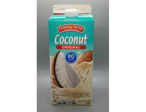 Original cocunutmilk food facts