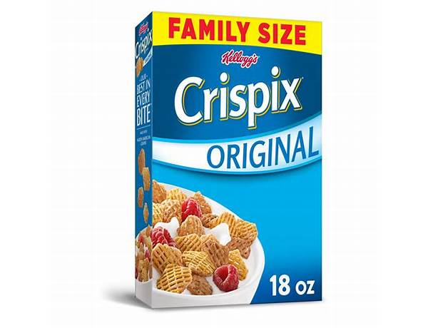 Original crispix cereal food facts