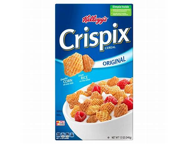 Original crispix cereal food facts