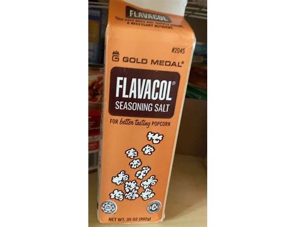 Original flavacol seasoning salt food facts