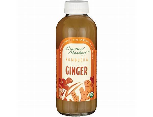 Original ginger kombucha ingredients