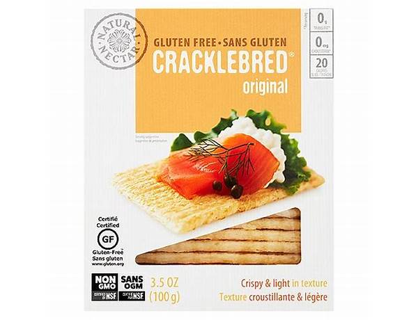 Original gluten free cracklebred food facts