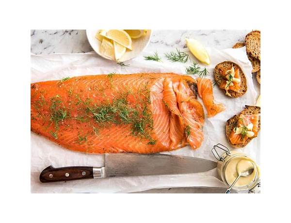 Original graved-lachs food facts