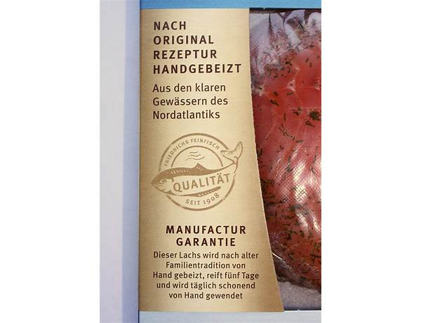 Original graved-lachs ingredients