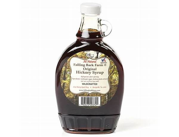 Original hickory syrup food facts